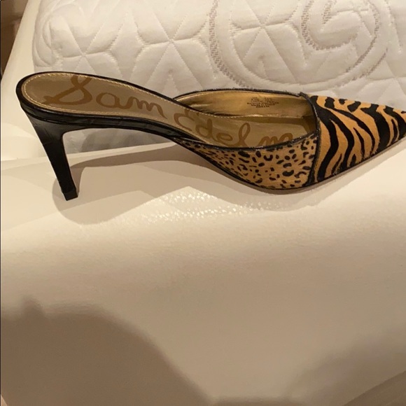 Sam Edelman Odelia Mules in New Nude - Picture 4 of 7